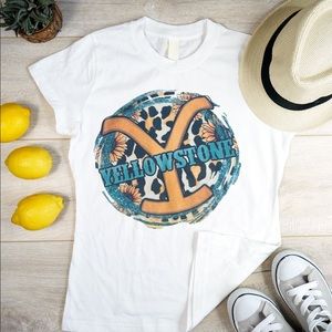 Yellowstone leopard tee